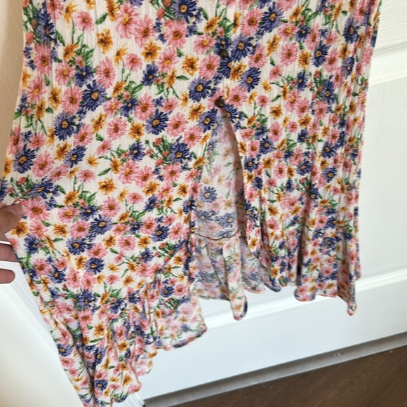 Summer Floral Sleeveless Maxi Dress - Picture 4 of 7